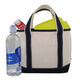 Personalized Black Trimmed Cutest Little Tote Bag Image 4 of 5